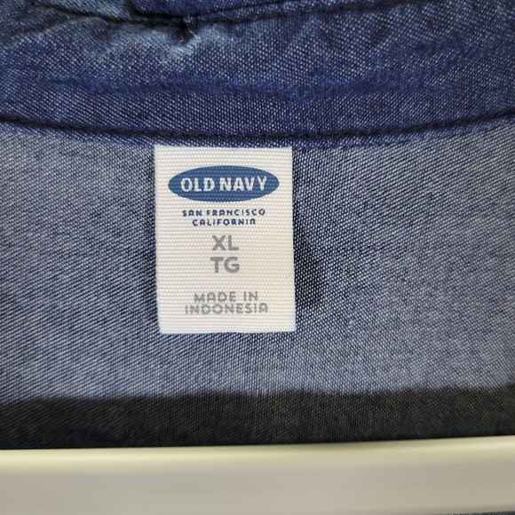 Old Navy Blue Midi Dress - Picture 3 of 4